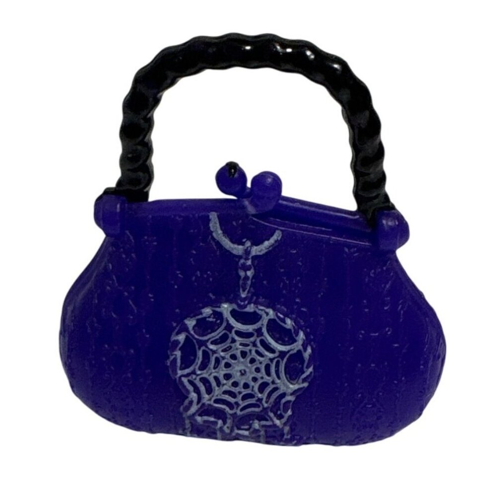 Monster High Purse Purple Twyla Boogeyman Signature 13 Wishes Spider Web